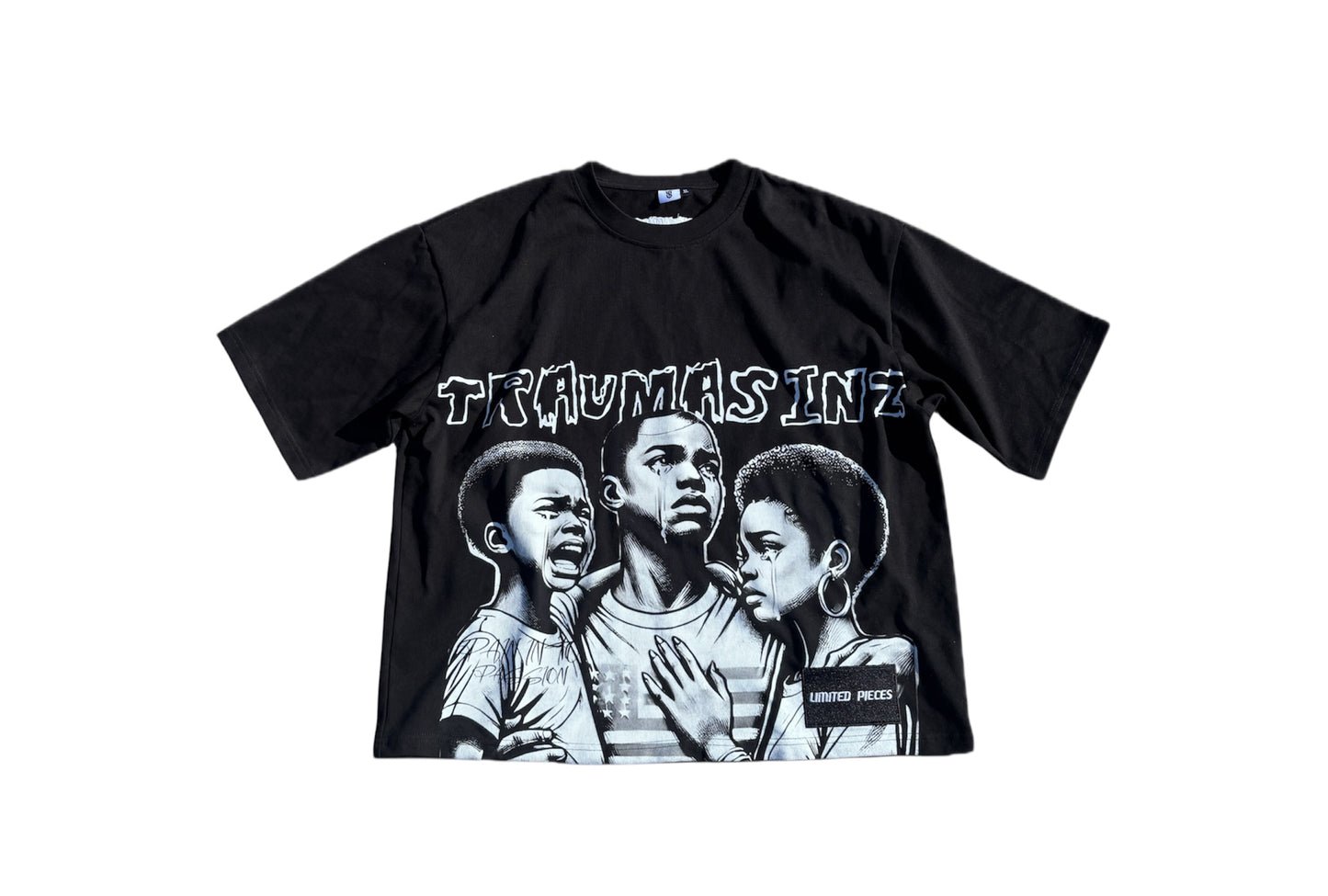 Black “Pain into passion” Tee