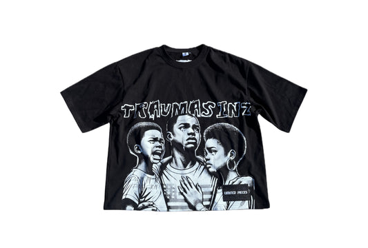 Black “Pain into passion” Tee